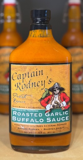 GARLIC BUFFALO SAUCE 14.5 OZ