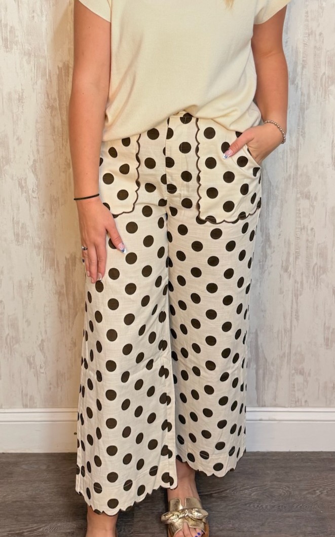 POLKA DOT PANTS