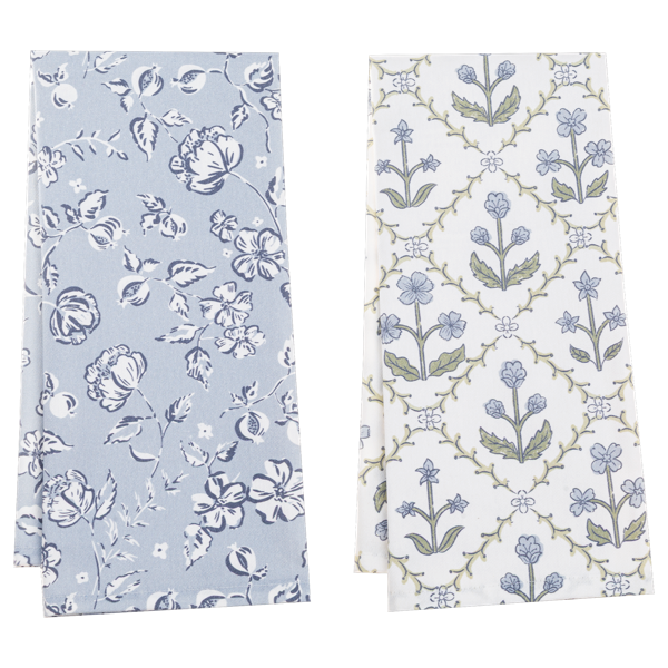 VINTAGE FLORAL TEA TOWEL