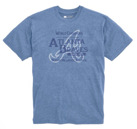 BLUE BRAVES 1871 VINTAGE TEE
