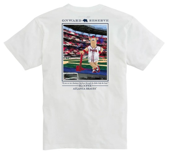 WHITE BRAVES BLOOPER TEE