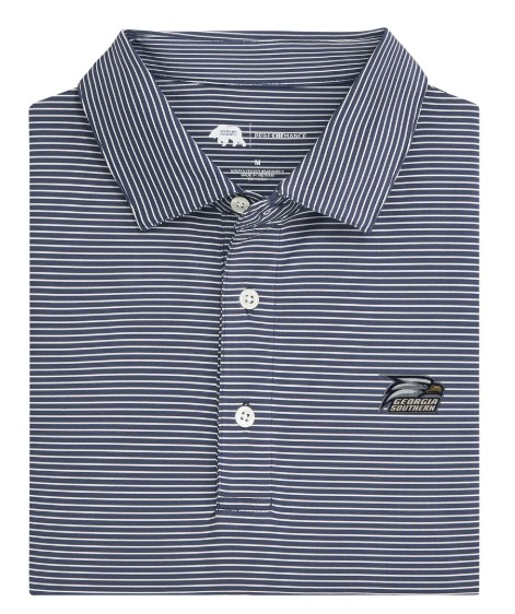 GSU HAIRLINE STRIPE POLO