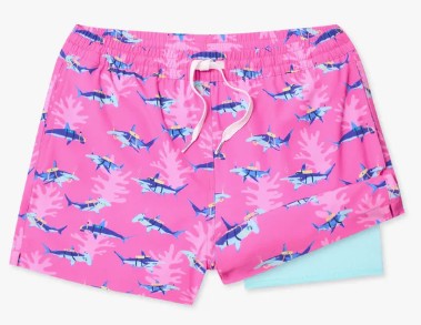YTH GREAT PINK SHARK TRUNKS