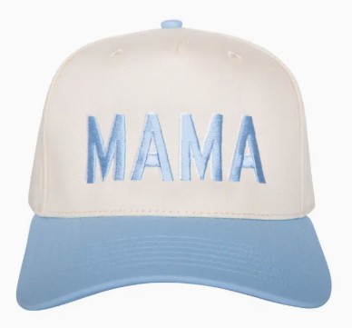 LT BLUE MAMA HAT