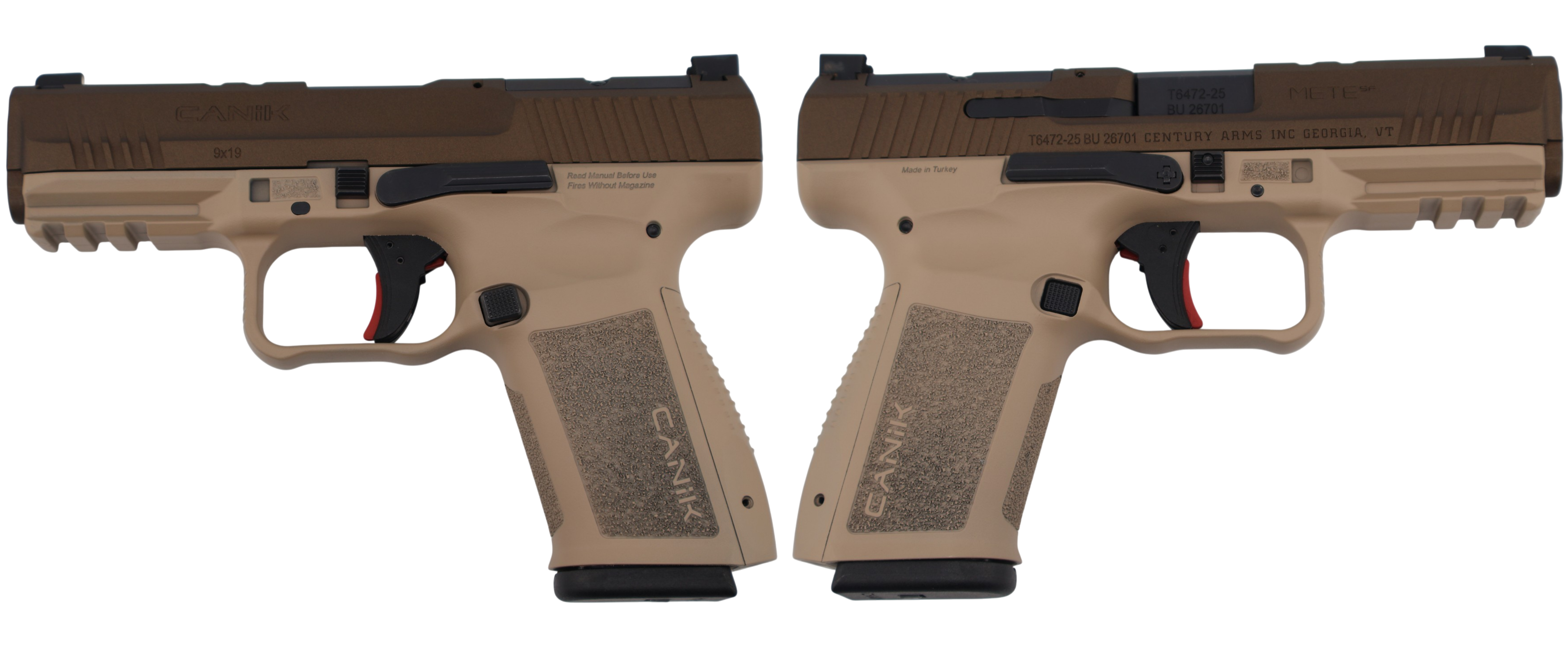 CANIK METE SF 9MM PORTED TWO TON