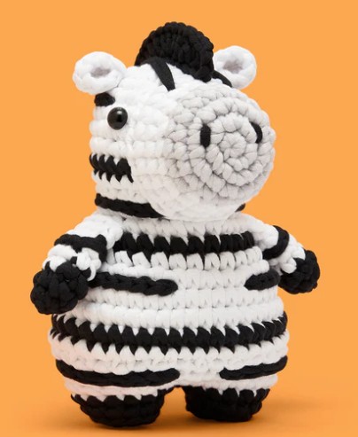 JASPER THE ZEBRA CROCHET KIT