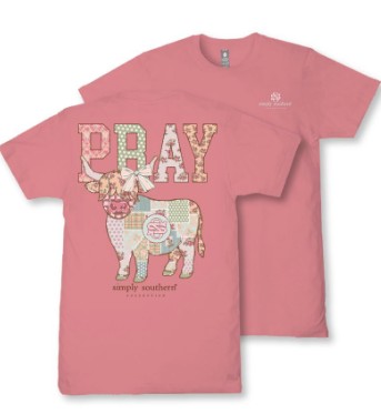 SS PRAY TEAROSE TEE