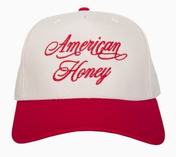 RED TAN AMERICAN HONEY HAT