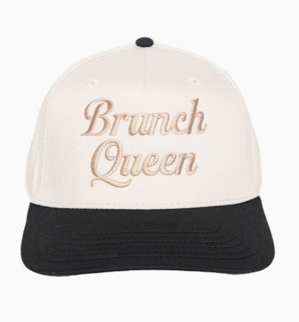 BLACK BRUNCH QUEEN HAT