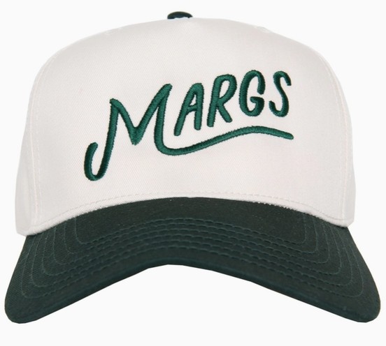 DARK GREEN MARGS HAT