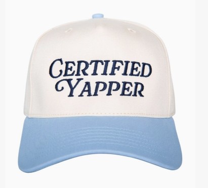 LT BLUE CERTIFIED YAPPER HAT