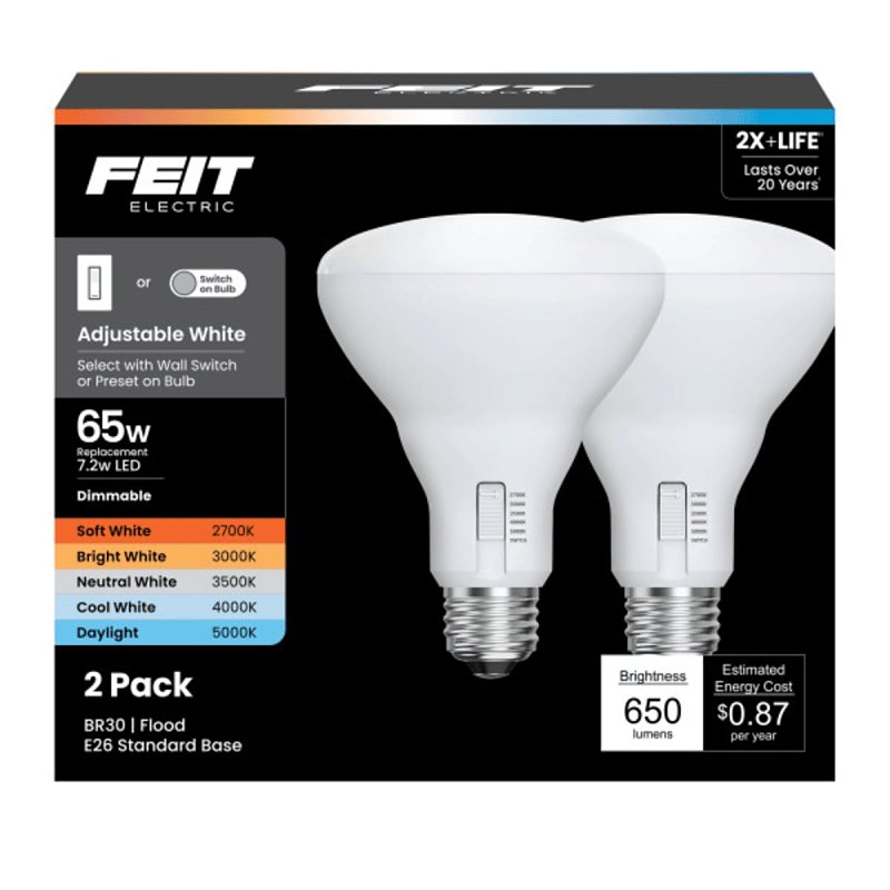 BULB LED DIM BR30 6WY 650L 60W