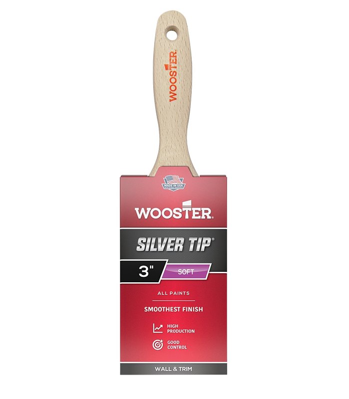SILVERTIP GRIP MAX FLAT BRUSH 3"
