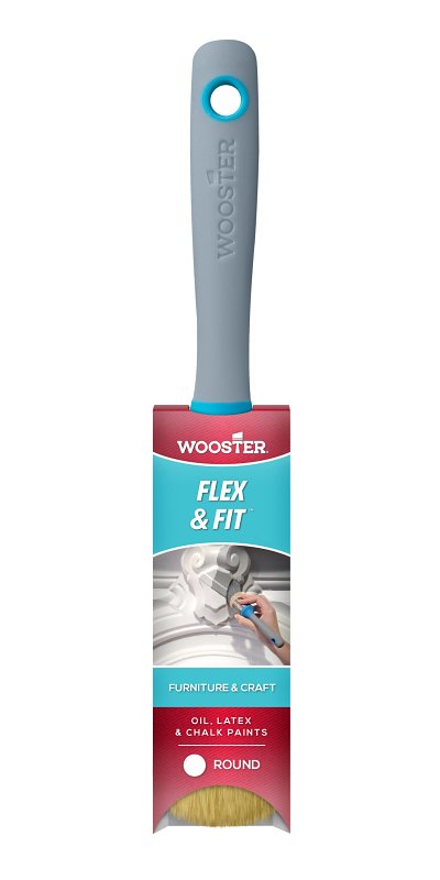 FLEX&FIT ROUND BRUSH CHALK 1.5"