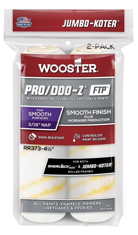 PRO/DOO ROLLER COVER 3/16" 2PK