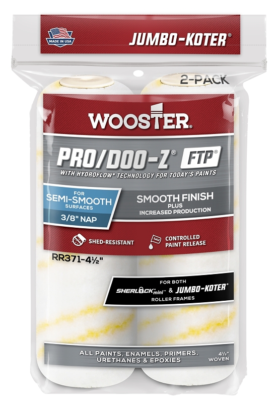 PRO/DOO ROLLER COVER 3/8" 2PK