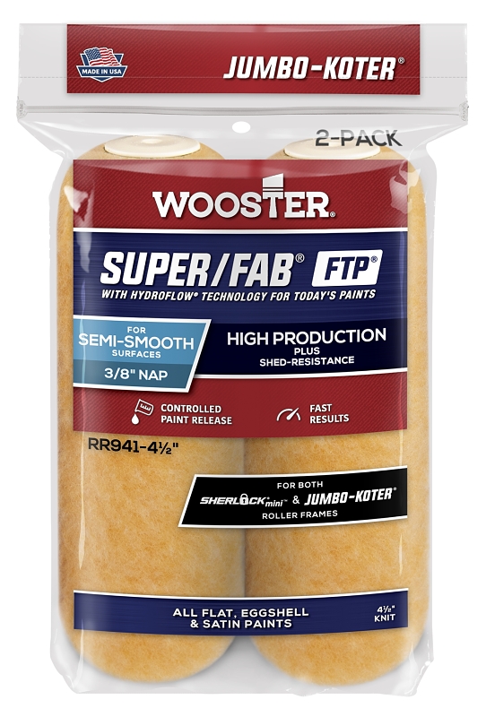 SUPER/FAB COVER 3/8" NAP 2PK
