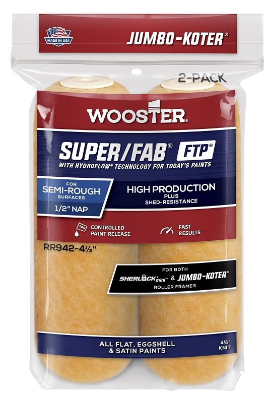 SUPER/FAB COVER 1/2" NAP 2PK