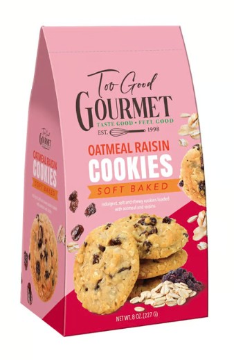 OATMEAL RAISIN SOFT COOKIES 8OZ