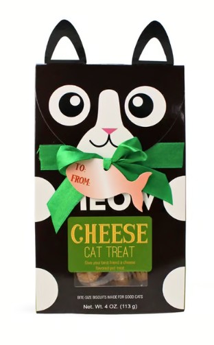 CAT CHARACTER TREATS CHEESE 4OZ
