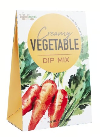 DIP MIX WITH WHISK VEGETABLE