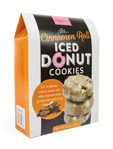 6OZ DONUT CINNAMON ROLL COOKIES