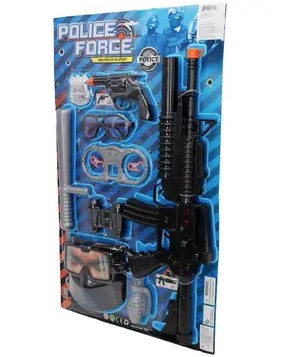 POLICE FORCE PRETEND PLAY SET