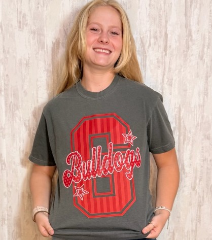 PEPPER G BULLDOGS TEE