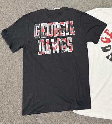 BLACK CAMO DAWGS TEE