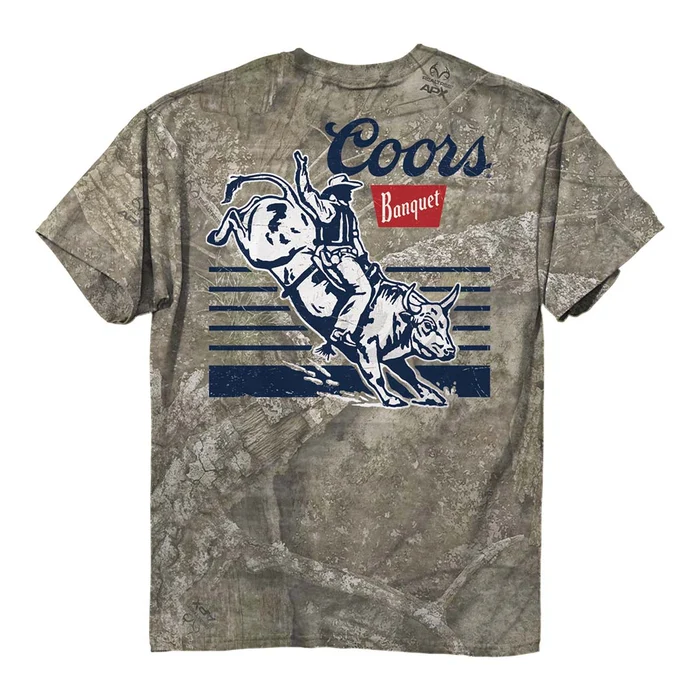 CAMO COORS BULL RIDER TEE
