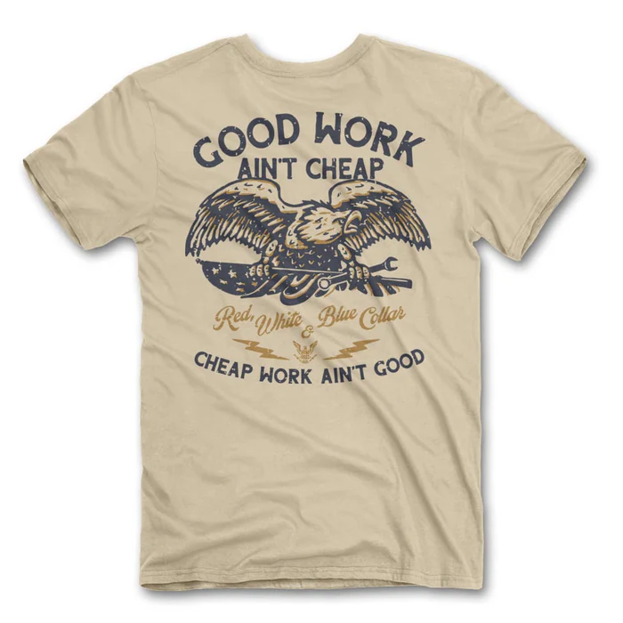 SAND RWBC GOOD EAGLE TEE