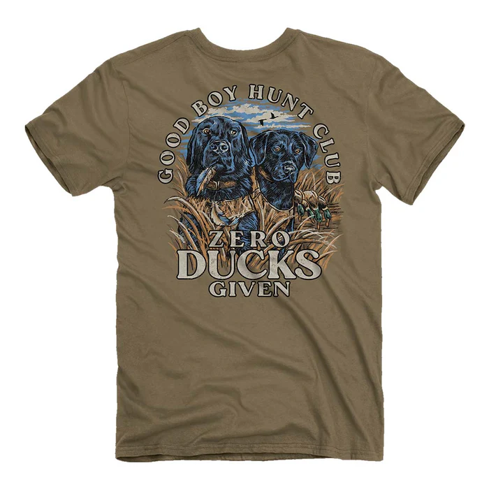 BROWN GB ZERO DUCKS GIVEN TEE