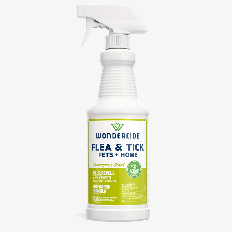 WONDERCIDE FLEA/TICK SPRAY LEMON