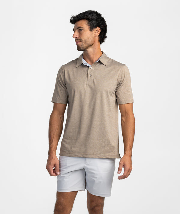 GRAYTON HEATHER POLO