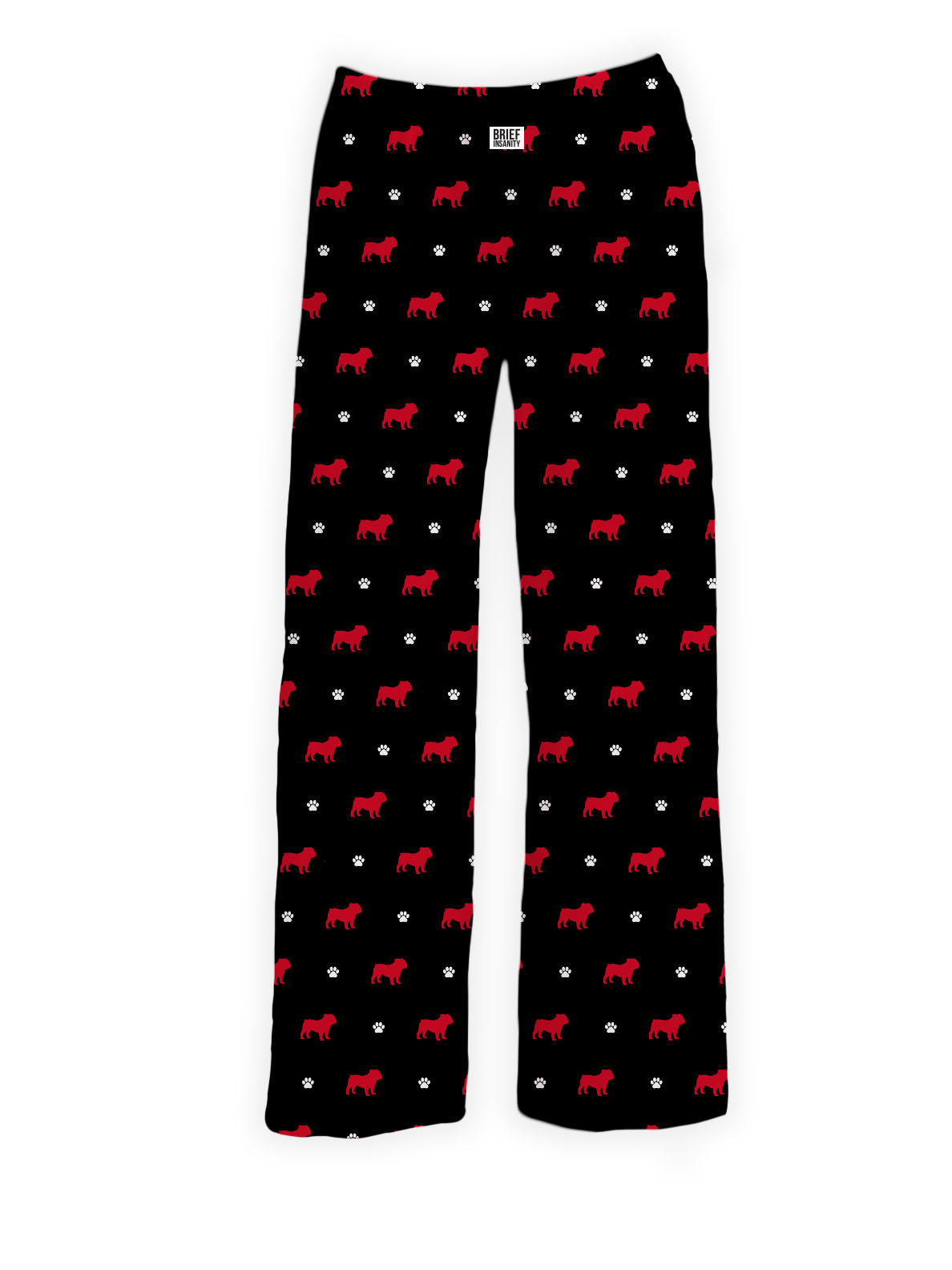 BULLDOG PATTERN PANTS