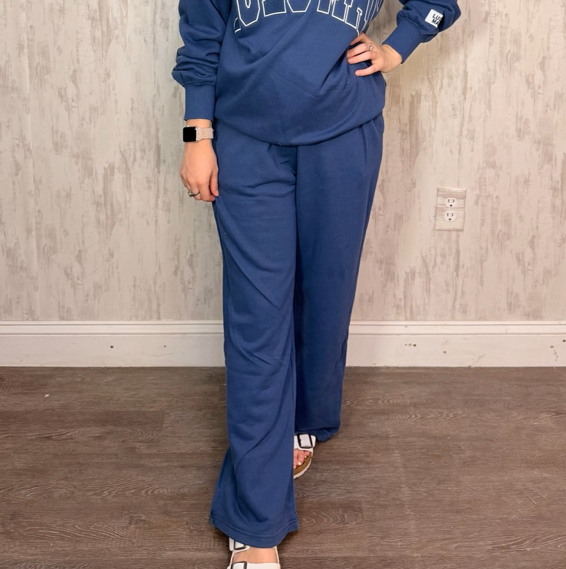 LULU TERRY CLOTH PANTS