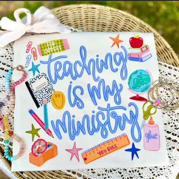TEACHING IS MY MINISTRY TEE