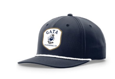 NAVY STRUTTING EAGLE PATCH HAT