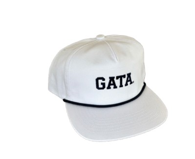 WHITE GATA HAT