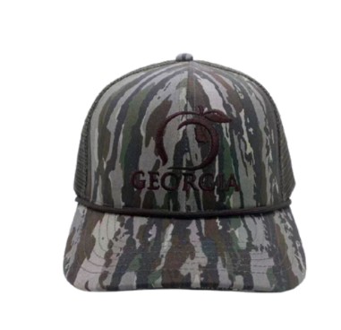 MOSSY OAK GA PEACH MESH HAT
