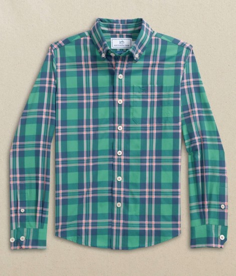 Y GRN VILLAGE BEACH SHIRT