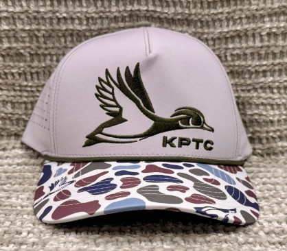 SNOW CAMO WOOD DUCK ROPE HAT