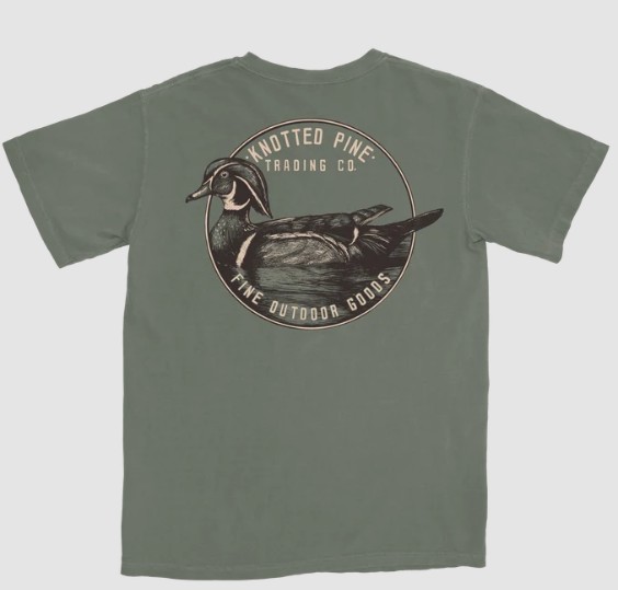 MOSS WOOD DUCK CIRCLE TEE