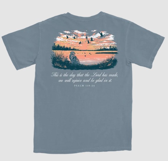 ICE BLUE REJOICE TEE