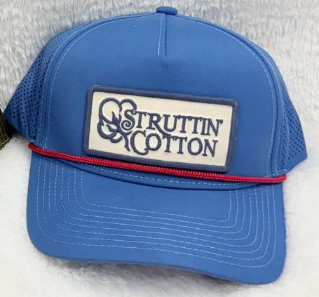 COTTON PATCH BLUE RED ROPE HAT