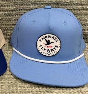 DUCK GOLF BALL COLBALT BLUE HAT