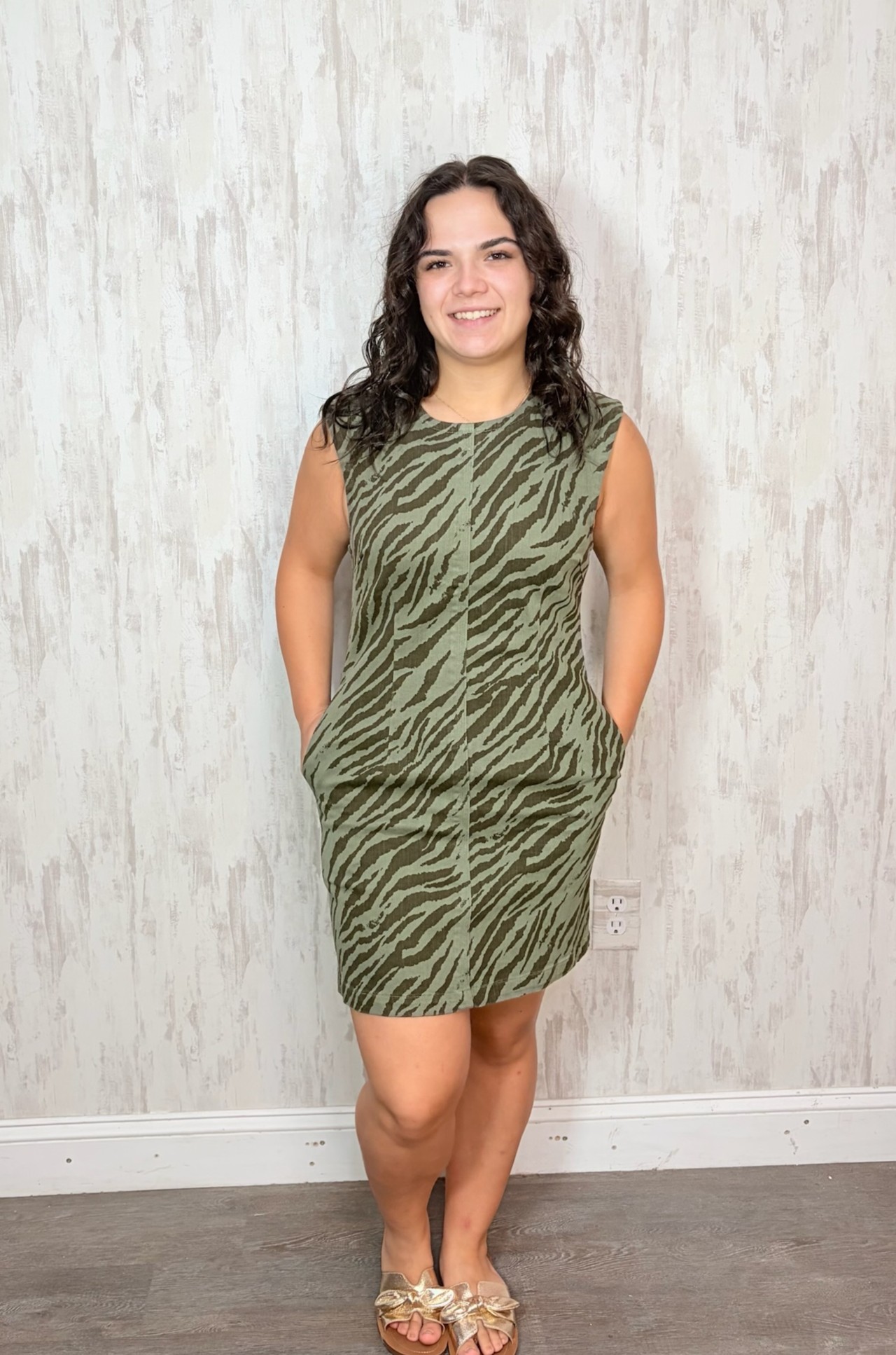 ZEBRA MINI DRESS