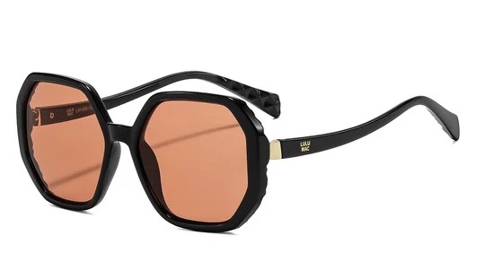 SUTTON BLACK W PINK LENS