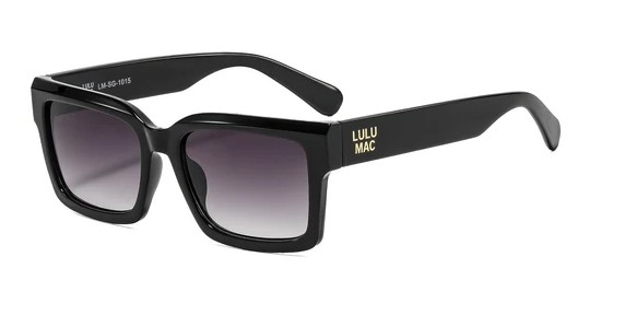 GEORGIA BLACK W GRADIENT LENS