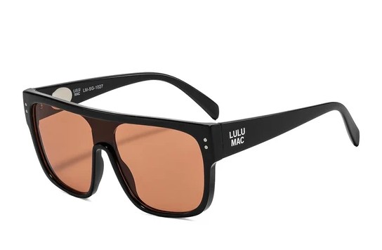 ELLIOT BLACK W PINK LENS
